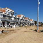 Výstavba ŘD ”A” (východní pohled) - 08/2020 Výstavba ŘD ”A” (východní pohled) - 08/2020