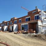 Výstavba ŘD ”A” (západní pohled) - 08/2020 Výstavba ŘD ”A” (západní pohled) - 08/2020